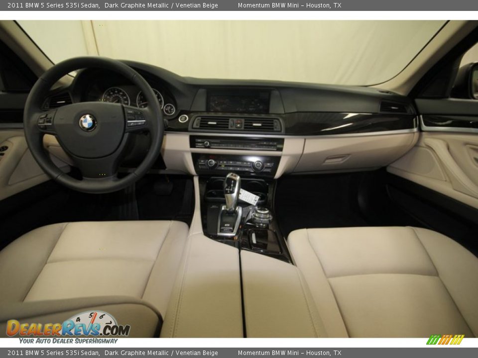Dashboard of 2011 BMW 5 Series 535i Sedan Photo #4