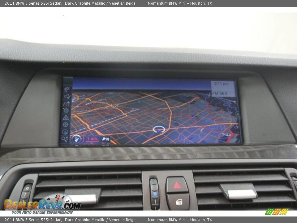 Navigation of 2011 BMW 5 Series 535i Sedan Photo #22