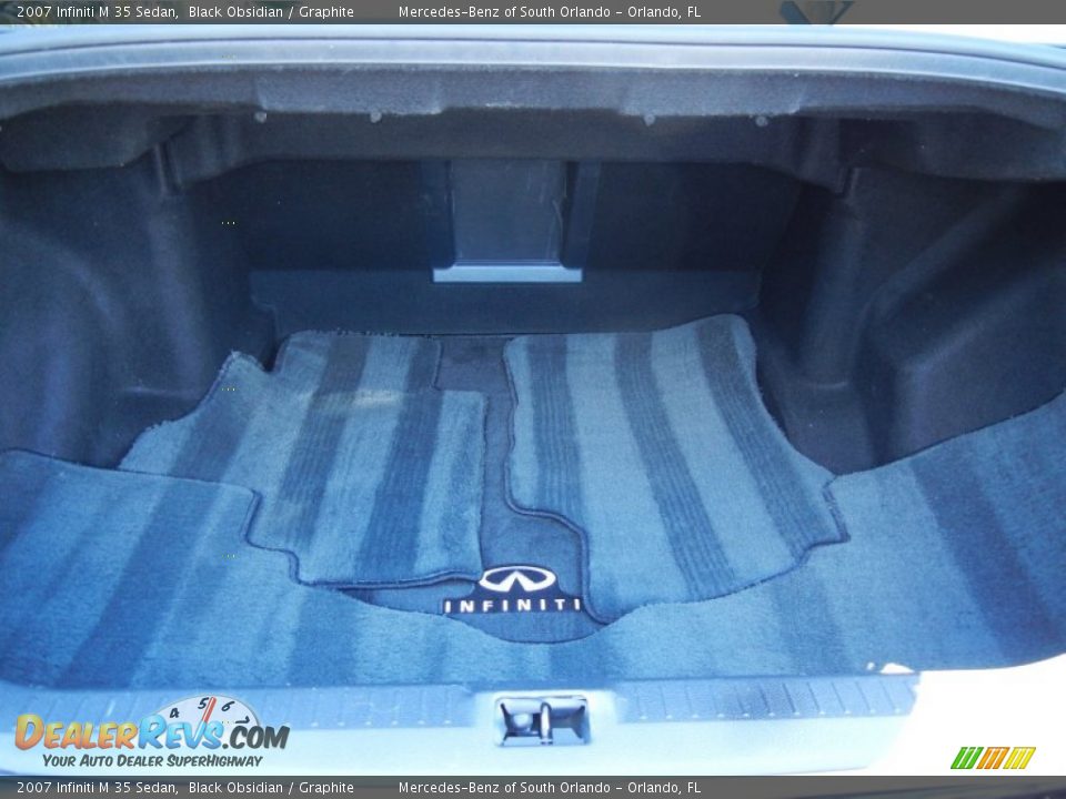 2007 Infiniti M 35 Sedan Black Obsidian / Graphite Photo #21