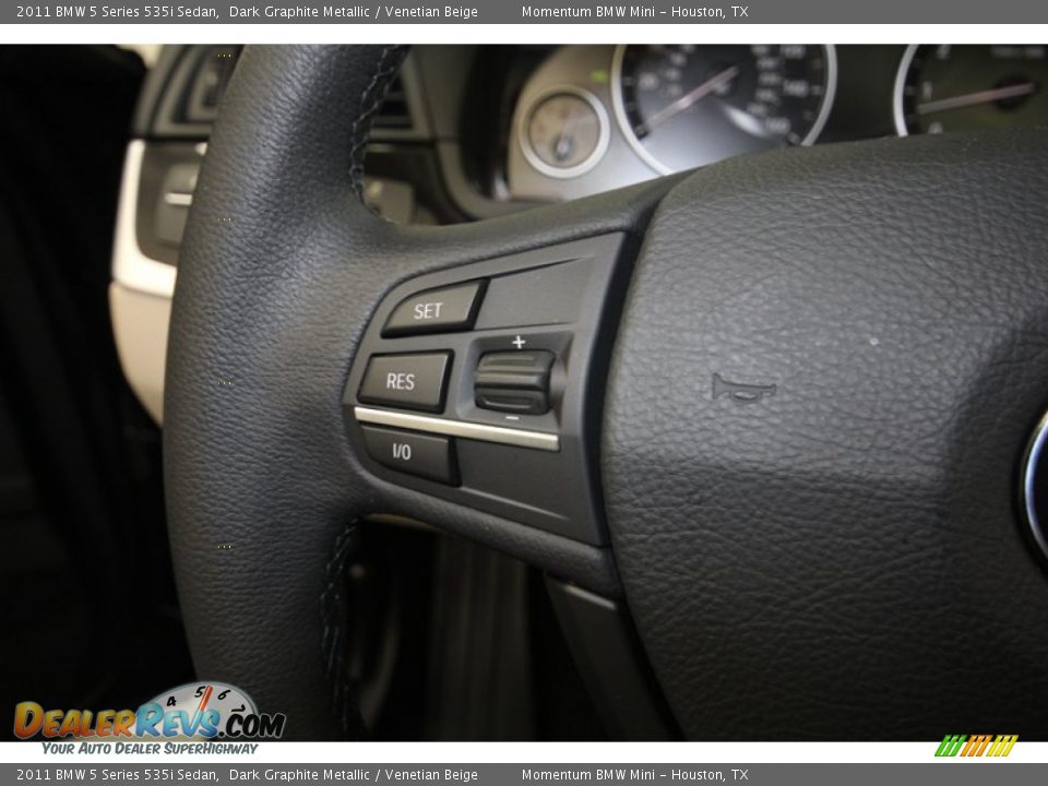 Controls of 2011 BMW 5 Series 535i Sedan Photo #29
