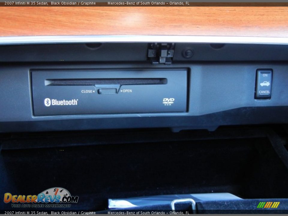 2007 Infiniti M 35 Sedan Black Obsidian / Graphite Photo #27