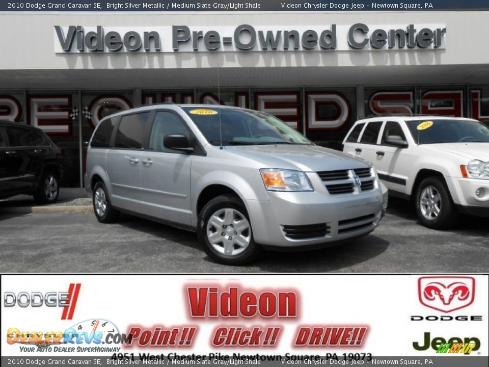 2010 Dodge Grand Caravan SE Bright Silver Metallic / Medium Slate Gray/Light Shale Photo #1
