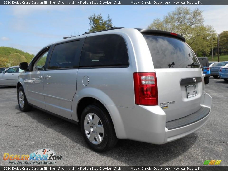 2010 Dodge Grand Caravan SE Bright Silver Metallic / Medium Slate Gray/Light Shale Photo #5