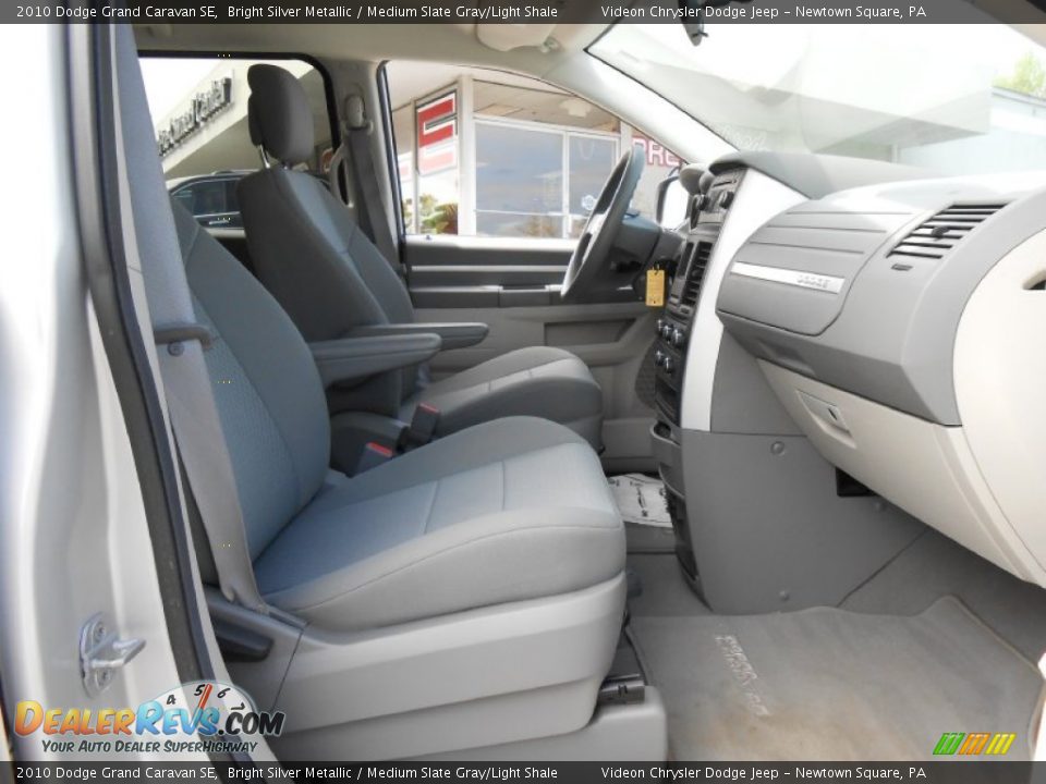 2010 Dodge Grand Caravan SE Bright Silver Metallic / Medium Slate Gray/Light Shale Photo #13