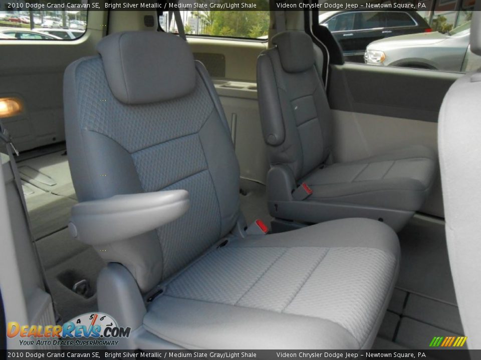 2010 Dodge Grand Caravan SE Bright Silver Metallic / Medium Slate Gray/Light Shale Photo #15