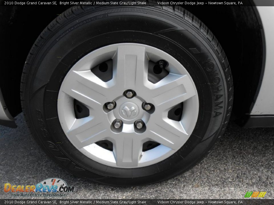 2010 Dodge Grand Caravan SE Bright Silver Metallic / Medium Slate Gray/Light Shale Photo #21