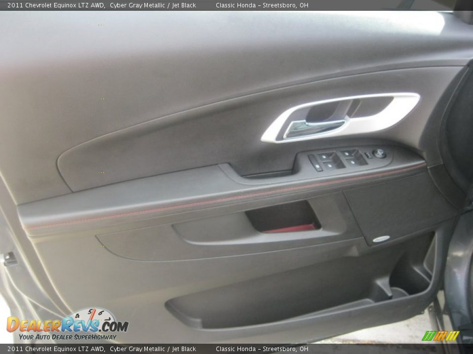 2011 Chevrolet Equinox LTZ AWD Cyber Gray Metallic / Jet Black Photo #15