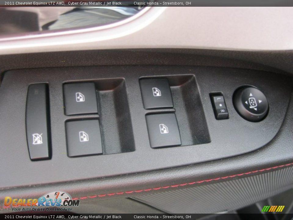 2011 Chevrolet Equinox LTZ AWD Cyber Gray Metallic / Jet Black Photo #16
