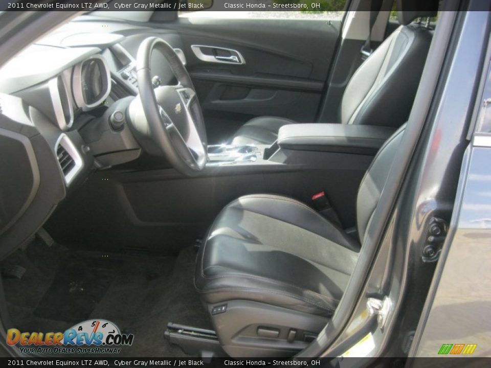 2011 Chevrolet Equinox LTZ AWD Cyber Gray Metallic / Jet Black Photo #17