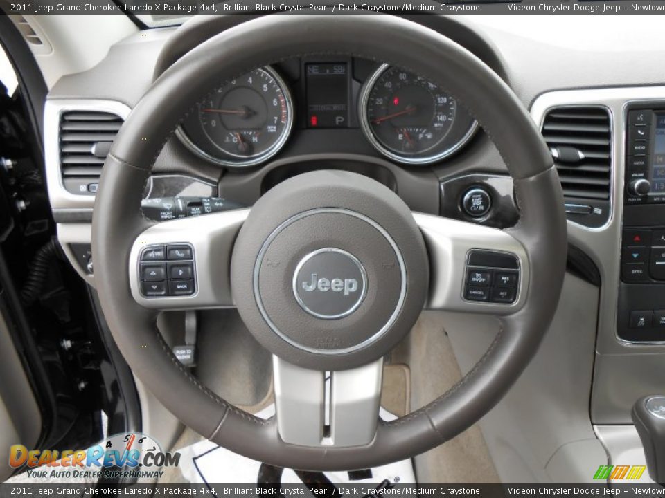 2011 Jeep Grand Cherokee Laredo X Package 4x4 Steering Wheel Photo #17