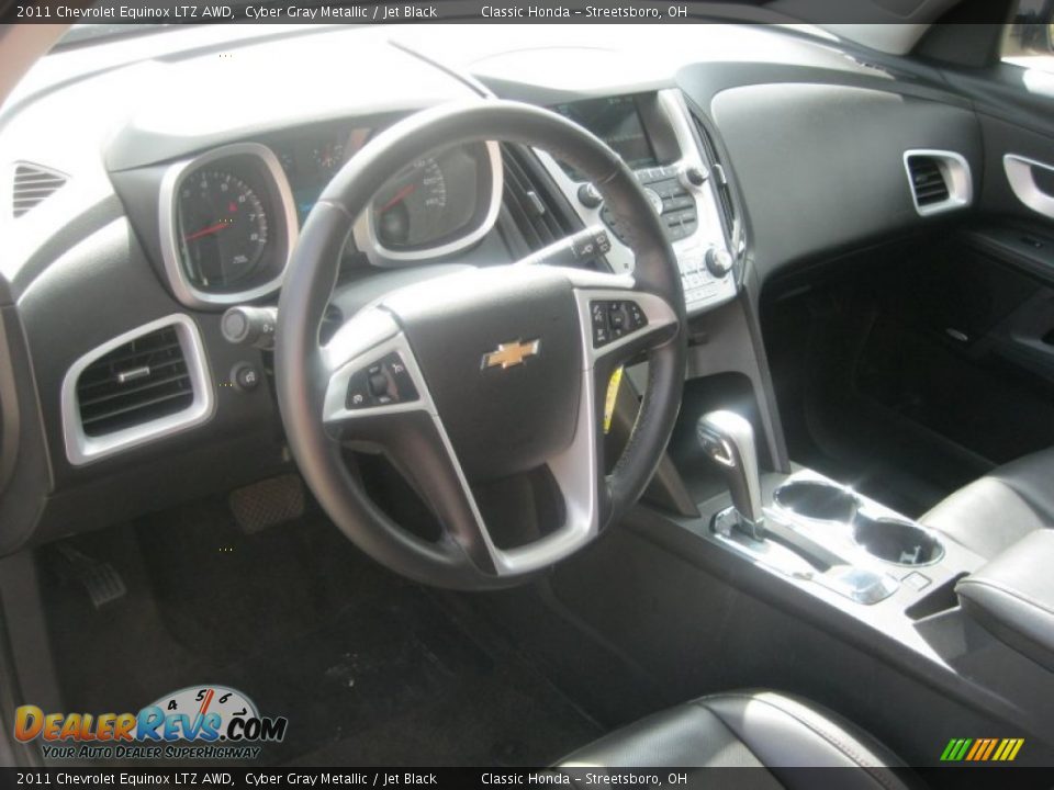2011 Chevrolet Equinox LTZ AWD Cyber Gray Metallic / Jet Black Photo #18