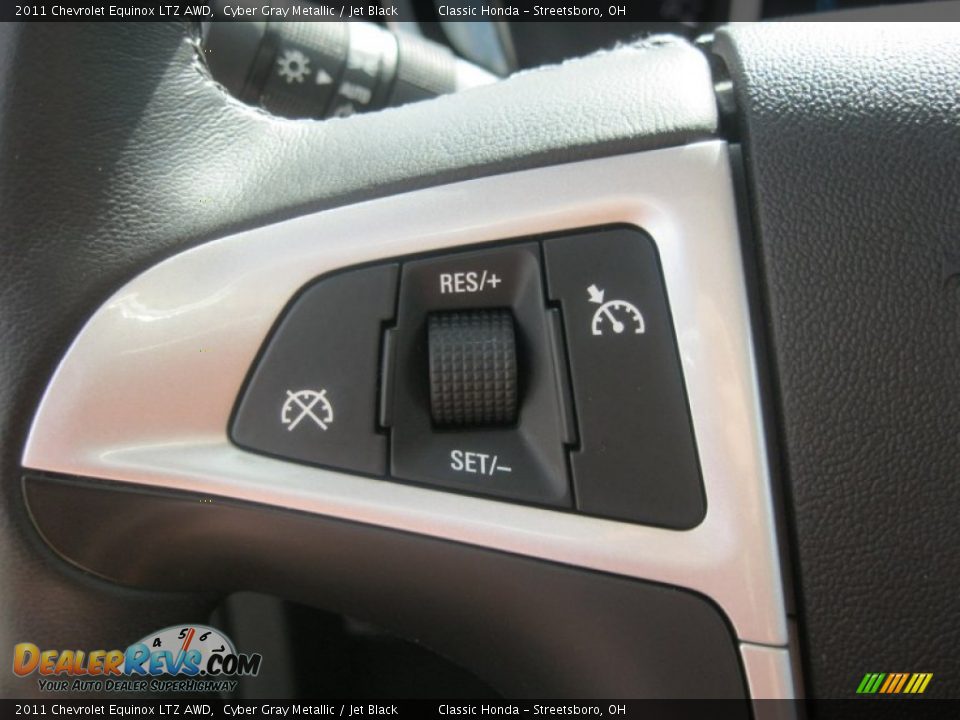 2011 Chevrolet Equinox LTZ AWD Cyber Gray Metallic / Jet Black Photo #20