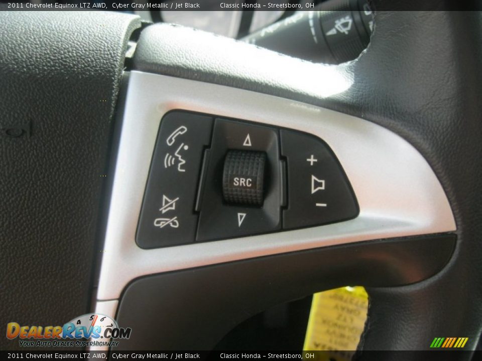 2011 Chevrolet Equinox LTZ AWD Cyber Gray Metallic / Jet Black Photo #21