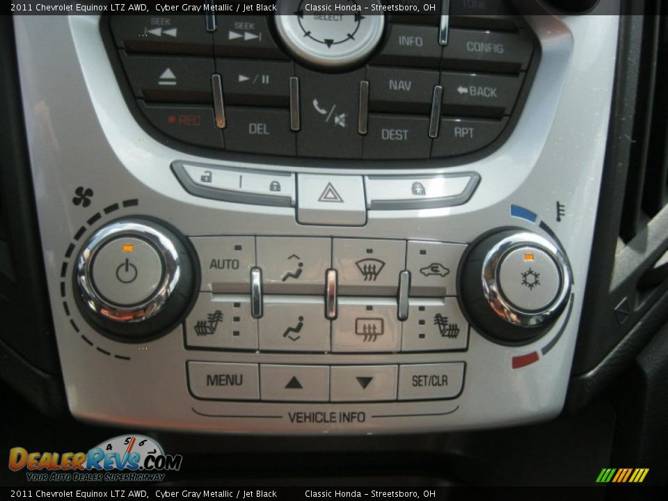 2011 Chevrolet Equinox LTZ AWD Cyber Gray Metallic / Jet Black Photo #25