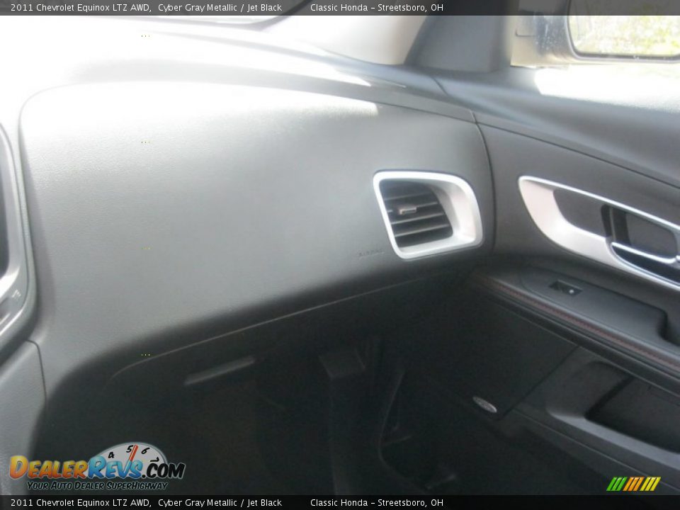 2011 Chevrolet Equinox LTZ AWD Cyber Gray Metallic / Jet Black Photo #28