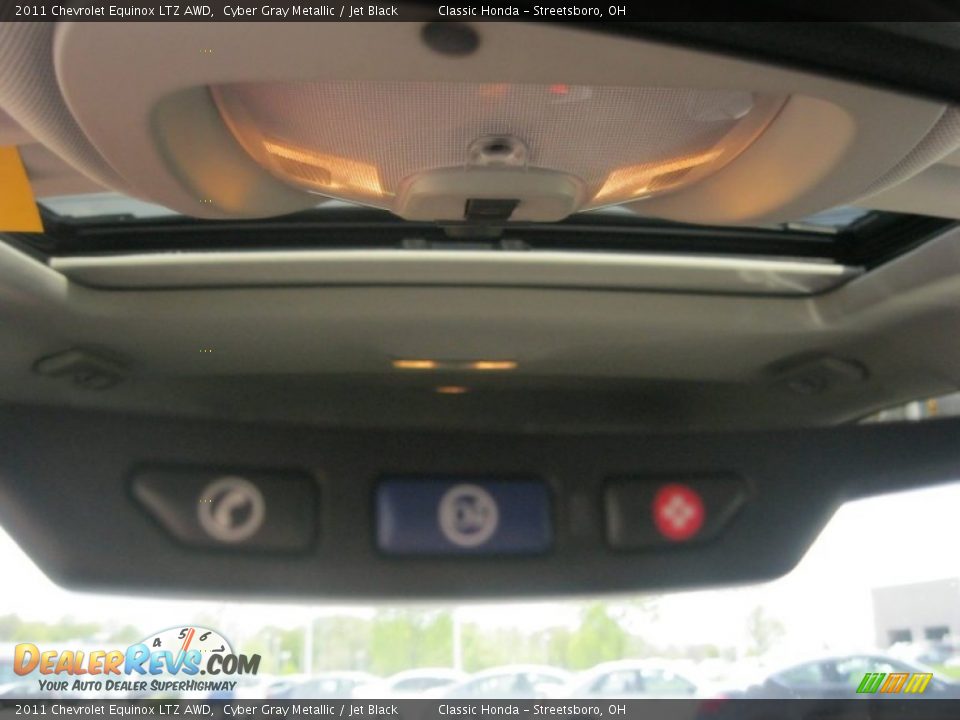 2011 Chevrolet Equinox LTZ AWD Cyber Gray Metallic / Jet Black Photo #29