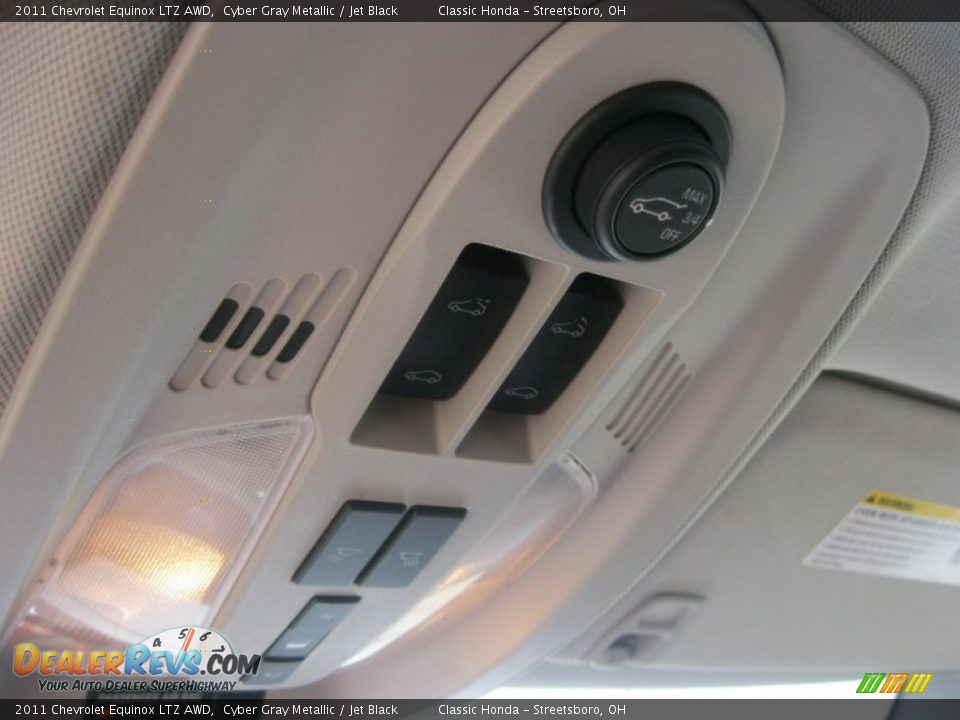 2011 Chevrolet Equinox LTZ AWD Cyber Gray Metallic / Jet Black Photo #30
