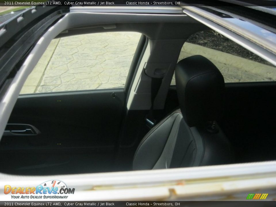 2011 Chevrolet Equinox LTZ AWD Cyber Gray Metallic / Jet Black Photo #31