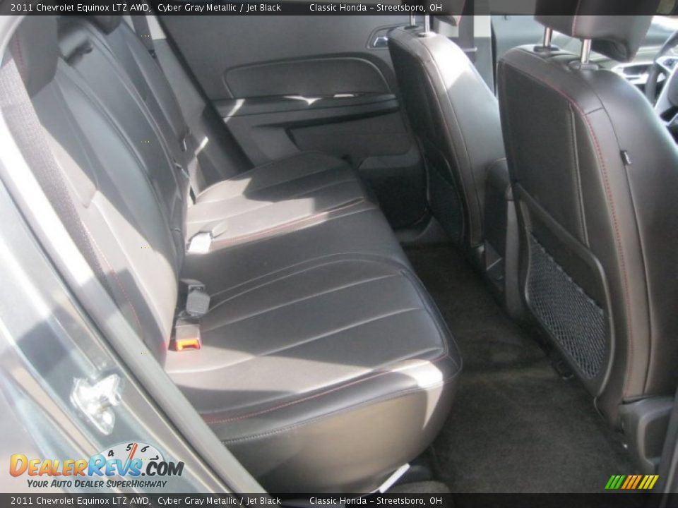 2011 Chevrolet Equinox LTZ AWD Cyber Gray Metallic / Jet Black Photo #34