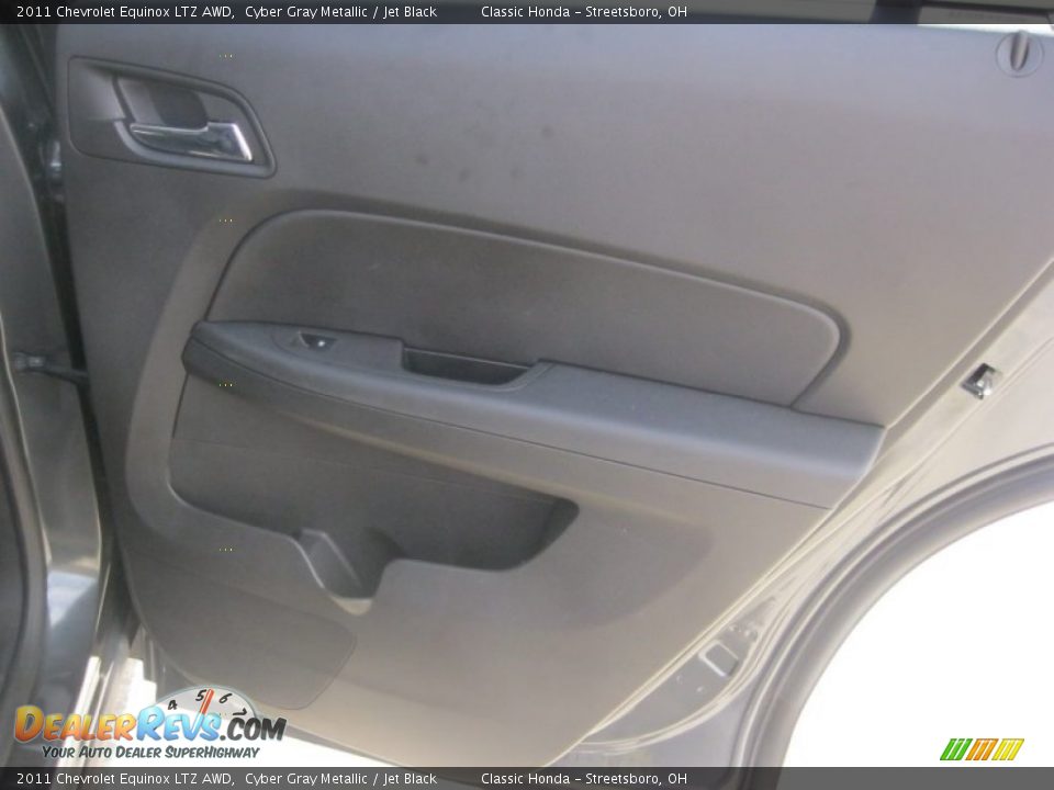 2011 Chevrolet Equinox LTZ AWD Cyber Gray Metallic / Jet Black Photo #35