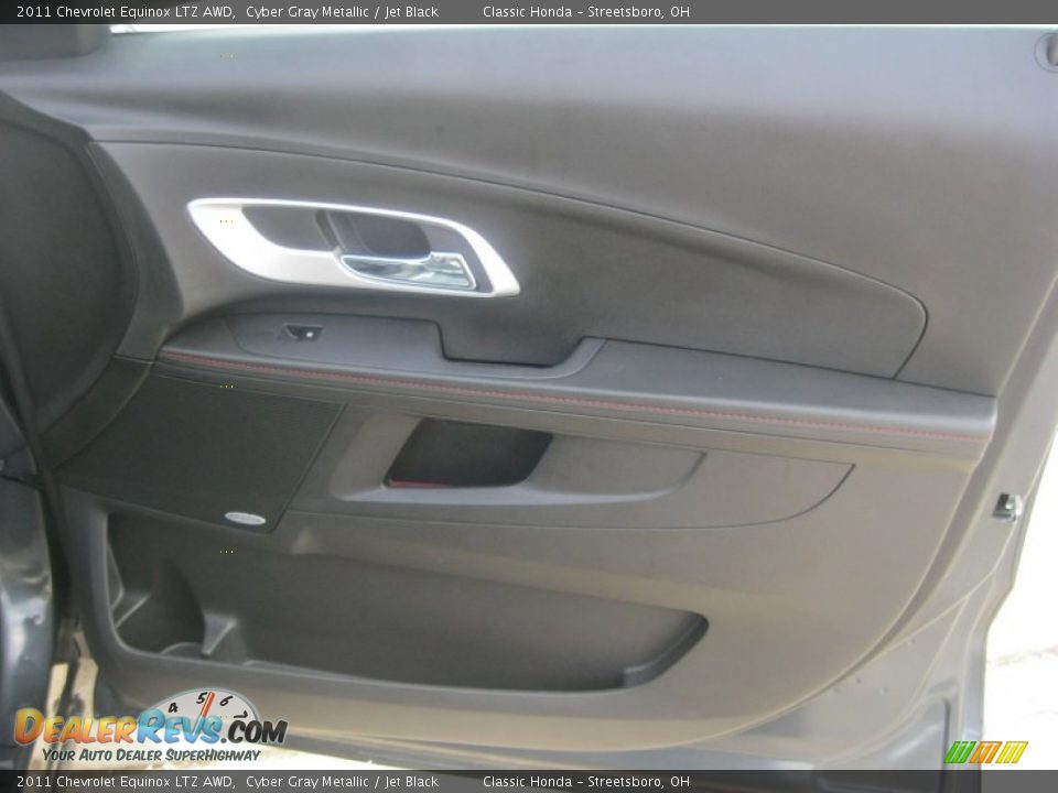 2011 Chevrolet Equinox LTZ AWD Cyber Gray Metallic / Jet Black Photo #36