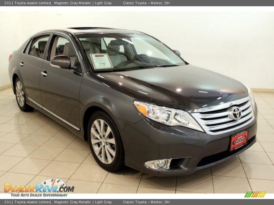 2011 Toyota Avalon Limited Magnetic Gray Metallic / Light Gray Photo #1