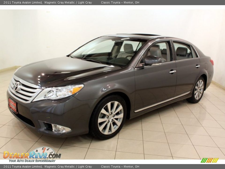 2011 Toyota Avalon Limited Magnetic Gray Metallic / Light Gray Photo #3