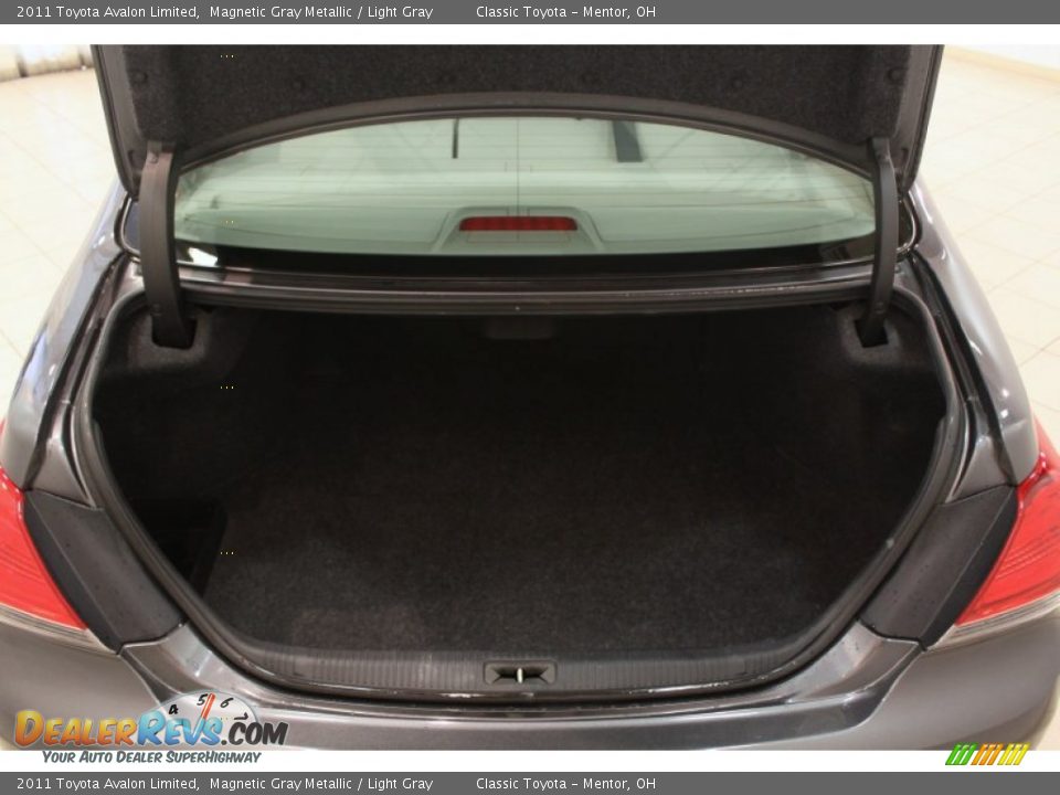 2011 Toyota Avalon Limited Magnetic Gray Metallic / Light Gray Photo #17