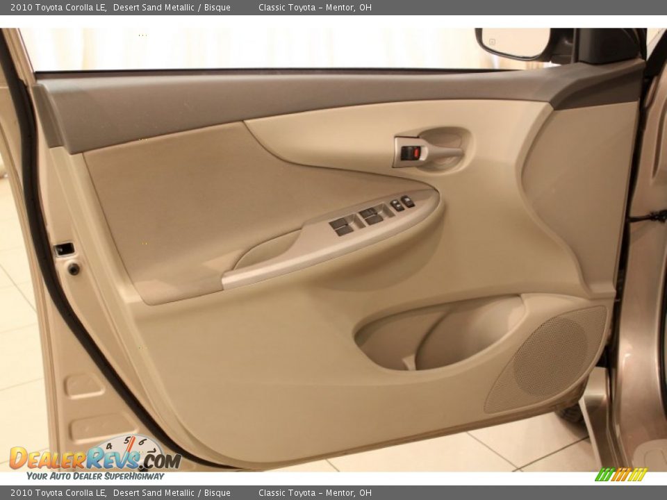 2010 Toyota Corolla LE Desert Sand Metallic / Bisque Photo #4