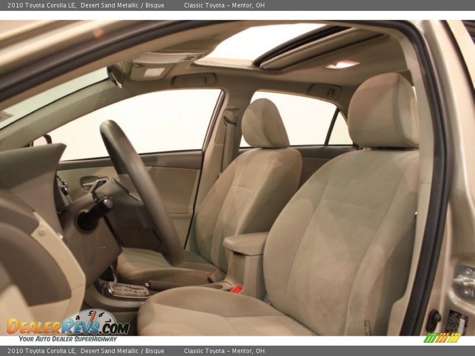 2010 Toyota Corolla LE Desert Sand Metallic / Bisque Photo #5