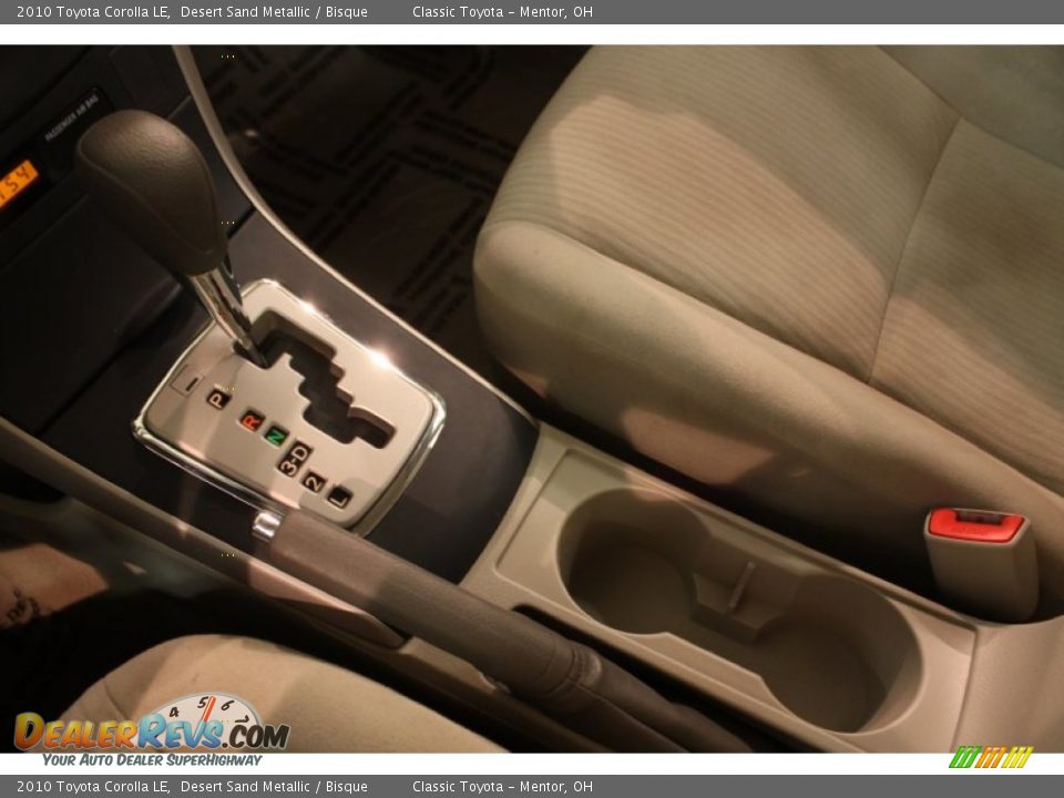 2010 Toyota Corolla LE Desert Sand Metallic / Bisque Photo #9