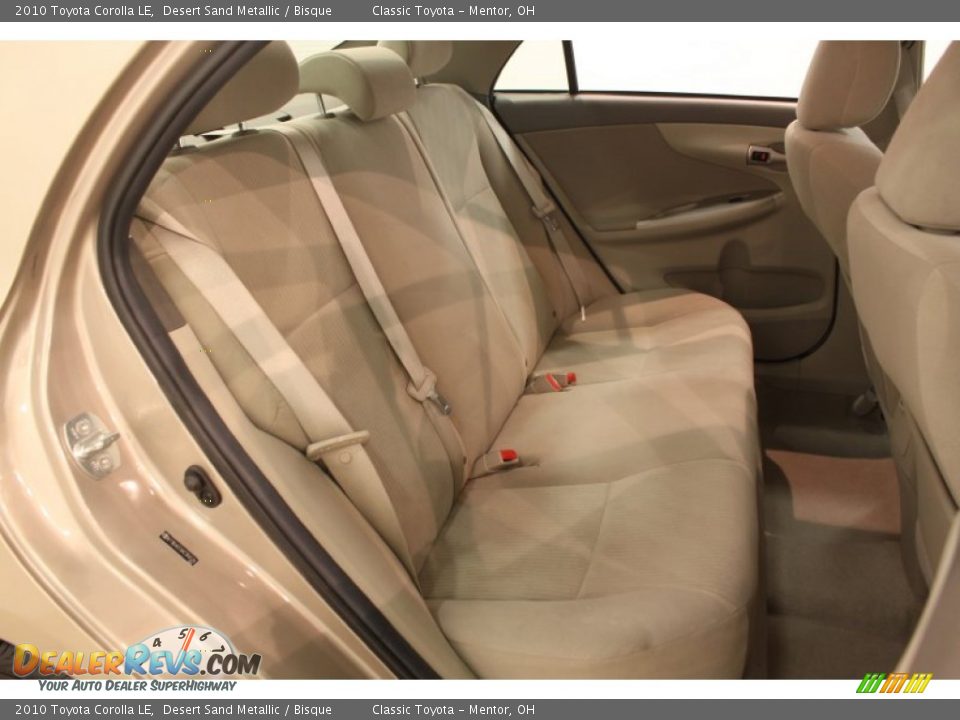 2010 Toyota Corolla LE Desert Sand Metallic / Bisque Photo #11