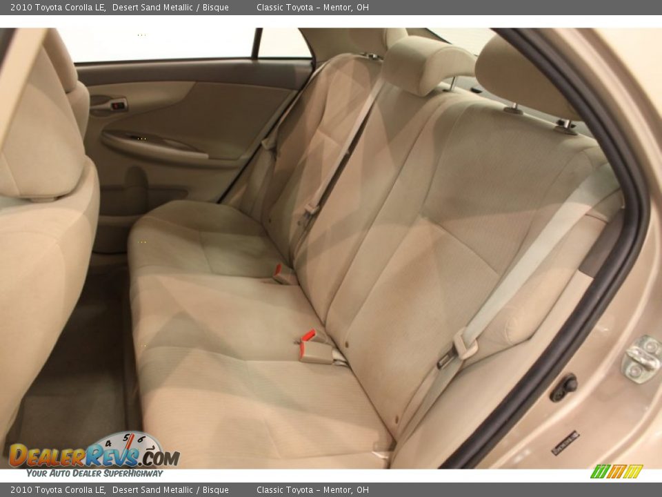 2010 Toyota Corolla LE Desert Sand Metallic / Bisque Photo #12