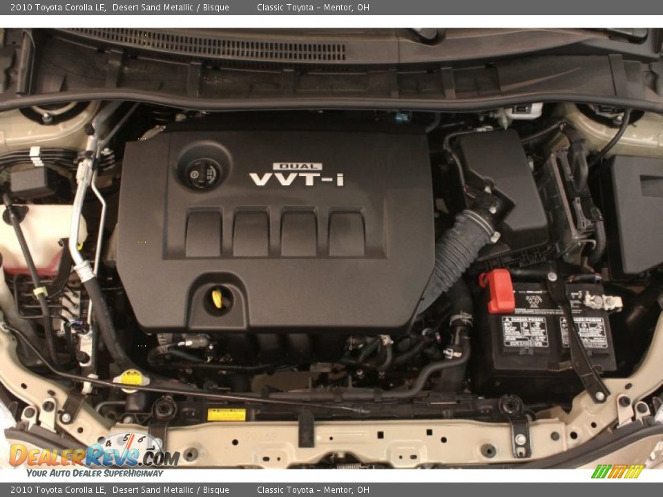 2010 Toyota Corolla LE Desert Sand Metallic / Bisque Photo #14