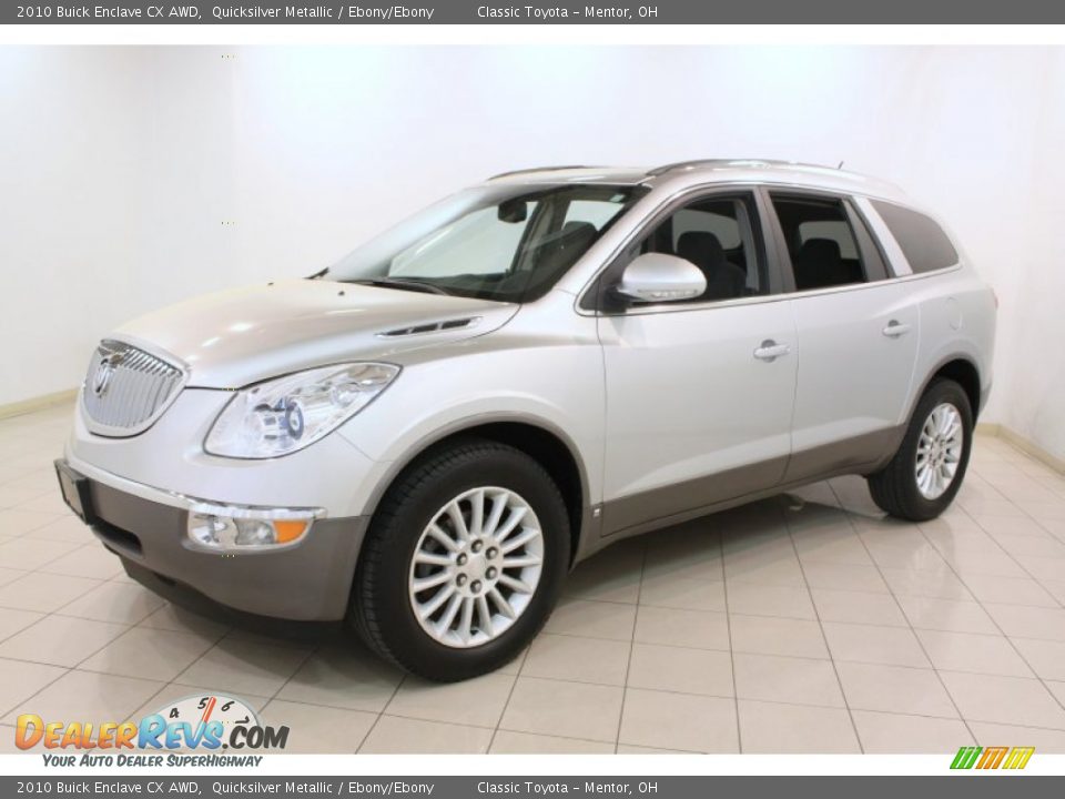 Front 3/4 View of 2010 Buick Enclave CX AWD Photo #2