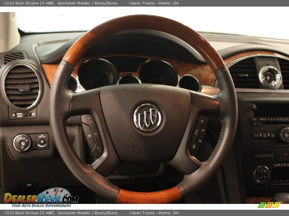 2010 Buick Enclave CX AWD Steering Wheel Photo #6