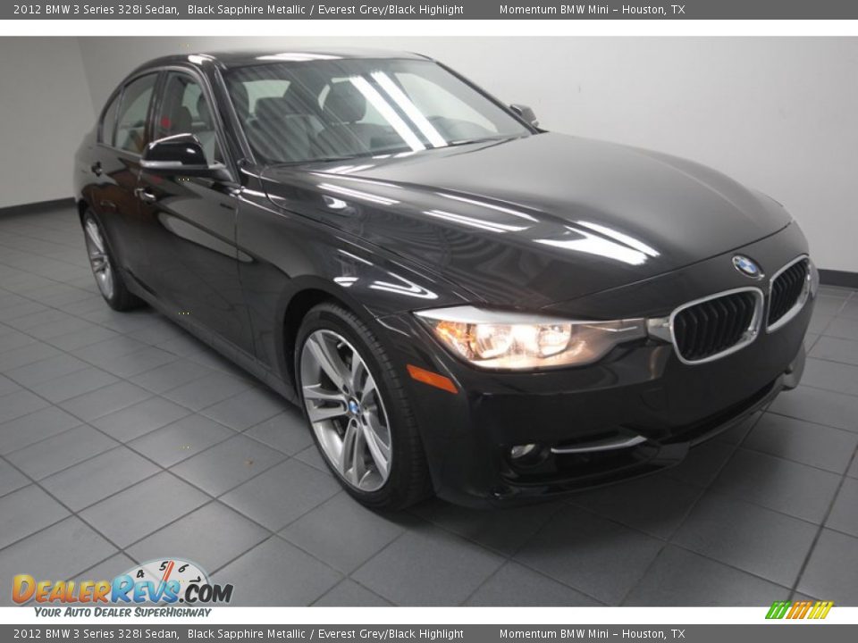 Front 3/4 View of 2012 BMW 3 Series 328i Sedan Photo #1