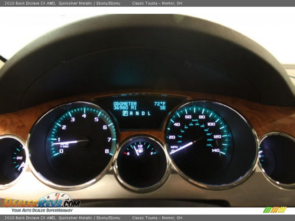 2010 Buick Enclave CX AWD Gauges Photo #7