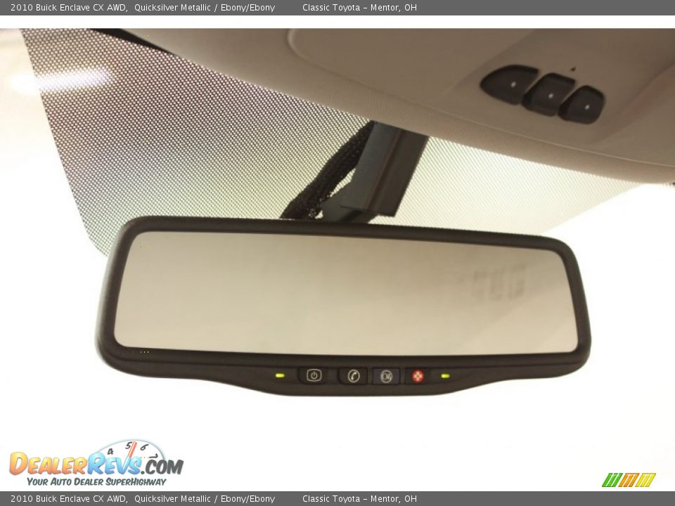 2010 Buick Enclave CX AWD Quicksilver Metallic / Ebony/Ebony Photo #8