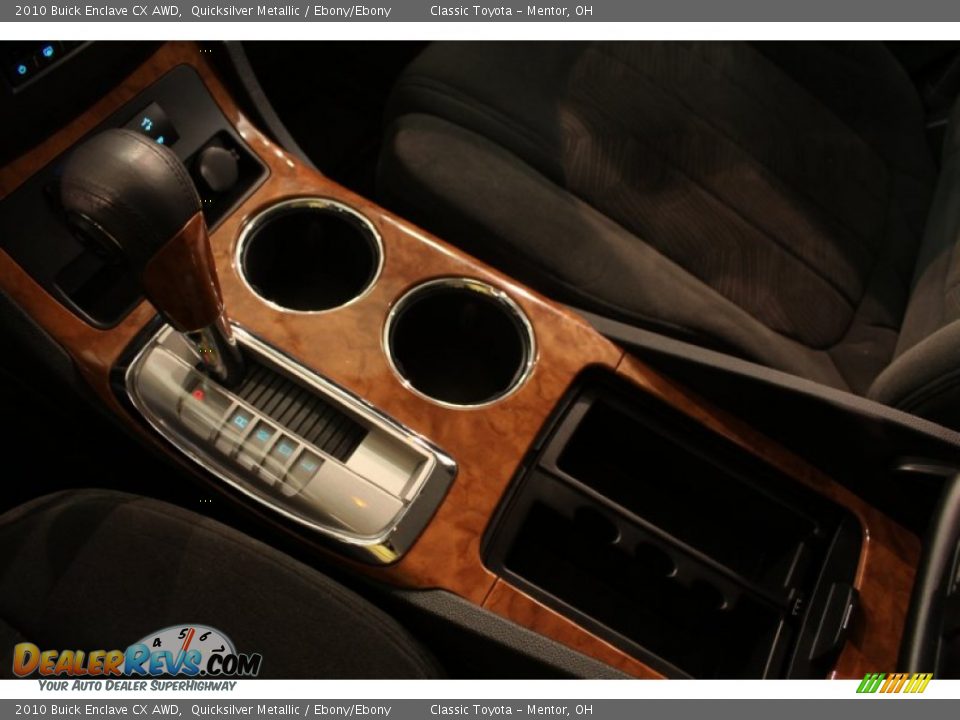 2010 Buick Enclave CX AWD Quicksilver Metallic / Ebony/Ebony Photo #11
