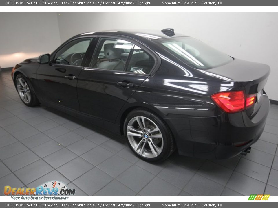 Black Sapphire Metallic 2012 BMW 3 Series 328i Sedan Photo #5