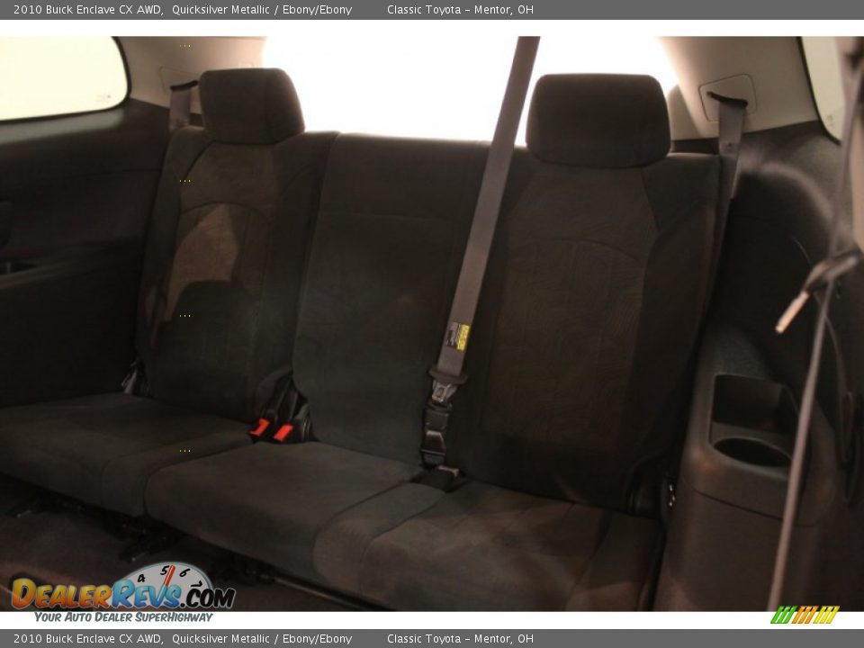 2010 Buick Enclave CX AWD Quicksilver Metallic / Ebony/Ebony Photo #15