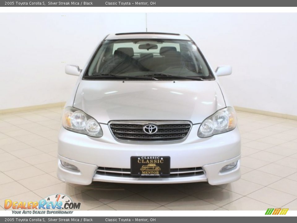 2005 Toyota Corolla S Silver Streak Mica / Black Photo #2