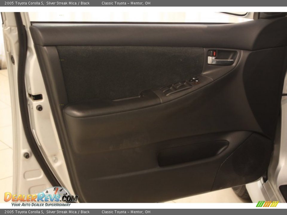 2005 Toyota Corolla S Silver Streak Mica / Black Photo #4