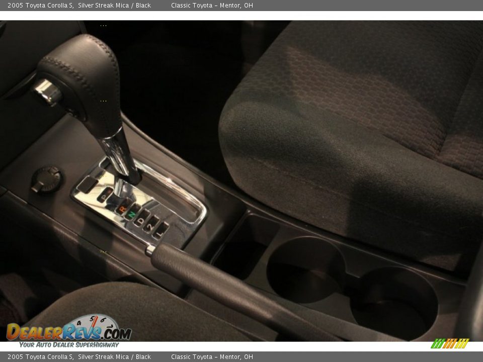 2005 Toyota Corolla S Silver Streak Mica / Black Photo #8