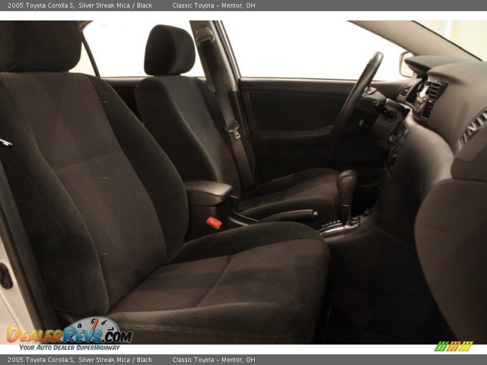 2005 Toyota Corolla S Silver Streak Mica / Black Photo #9