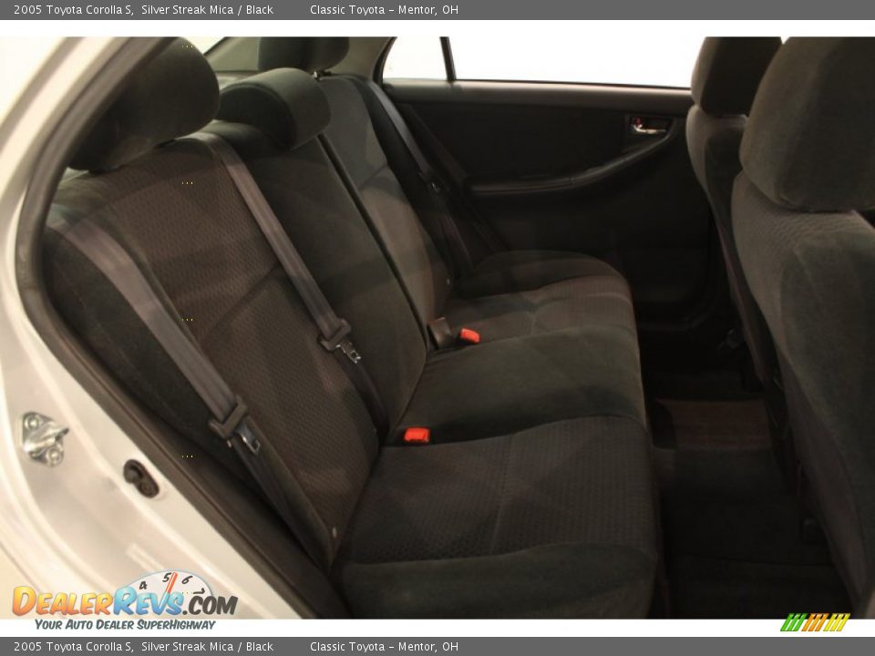 2005 Toyota Corolla S Silver Streak Mica / Black Photo #10