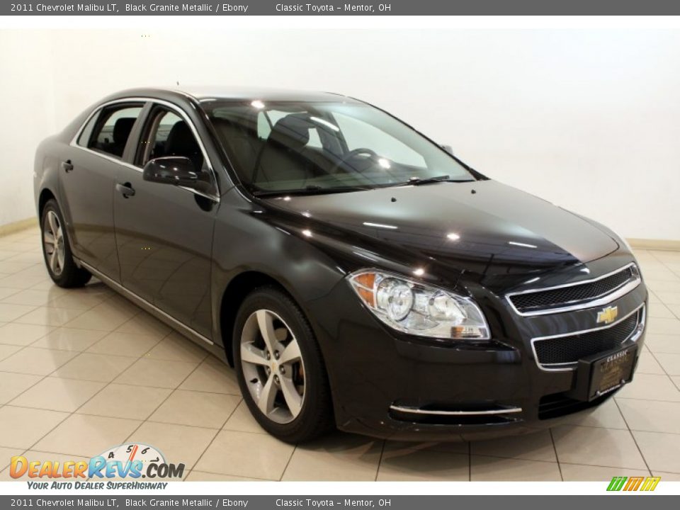 2011 Chevrolet Malibu LT Black Granite Metallic / Ebony Photo #1