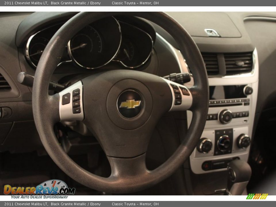 2011 Chevrolet Malibu LT Black Granite Metallic / Ebony Photo #6