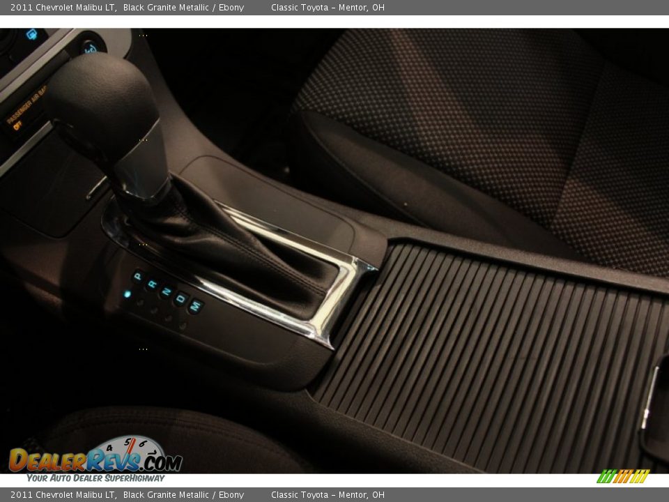 2011 Chevrolet Malibu LT Black Granite Metallic / Ebony Photo #10